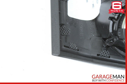 10-16 Mercedes W212 E500 Front Right Side Door Panel Tweeter Speaker Cover Black