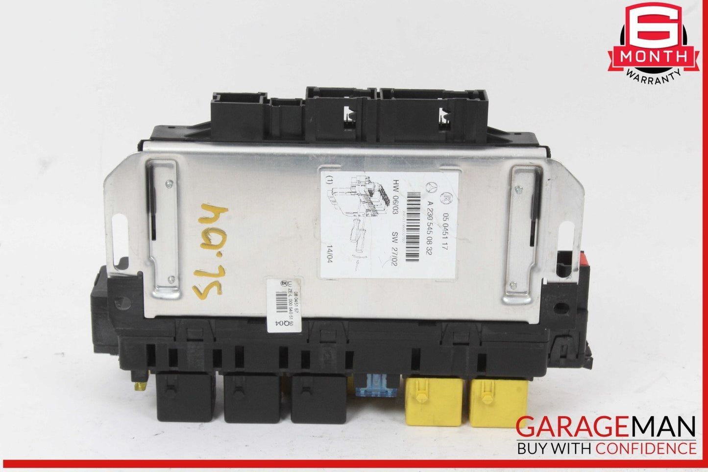 03-12 Mercedes R230 SL500 SL55 AMG Front Left SAM Fuse Box Control Module OEM