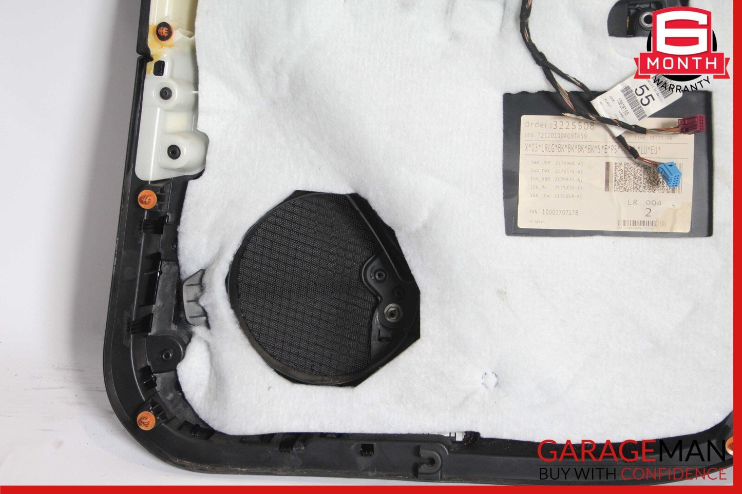13-16 Mercedes X166 GL450 Rear Left Side Interior Door Panel Cover Trim Assy