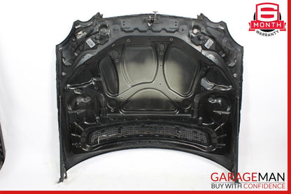 03-09 Mercedes W211 E55 AMG E350 Front Hood Panel Bonnet Cover Black OEM