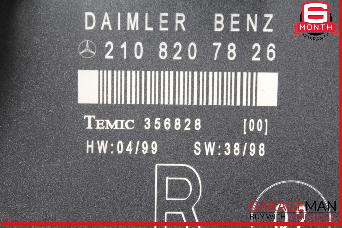 96-03 Mercedes W210 E320 E55 AMG Front Right Side Door Control Module