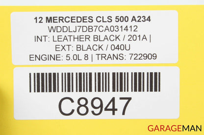 12-14 Mercedes W218 CLS500 Front Right Passenger Side Seat Control Module Unit