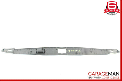 00-06 Mercedes W220 S55 AMG Trunk Tailgate Handle Lock Latch Cover Trim OEM