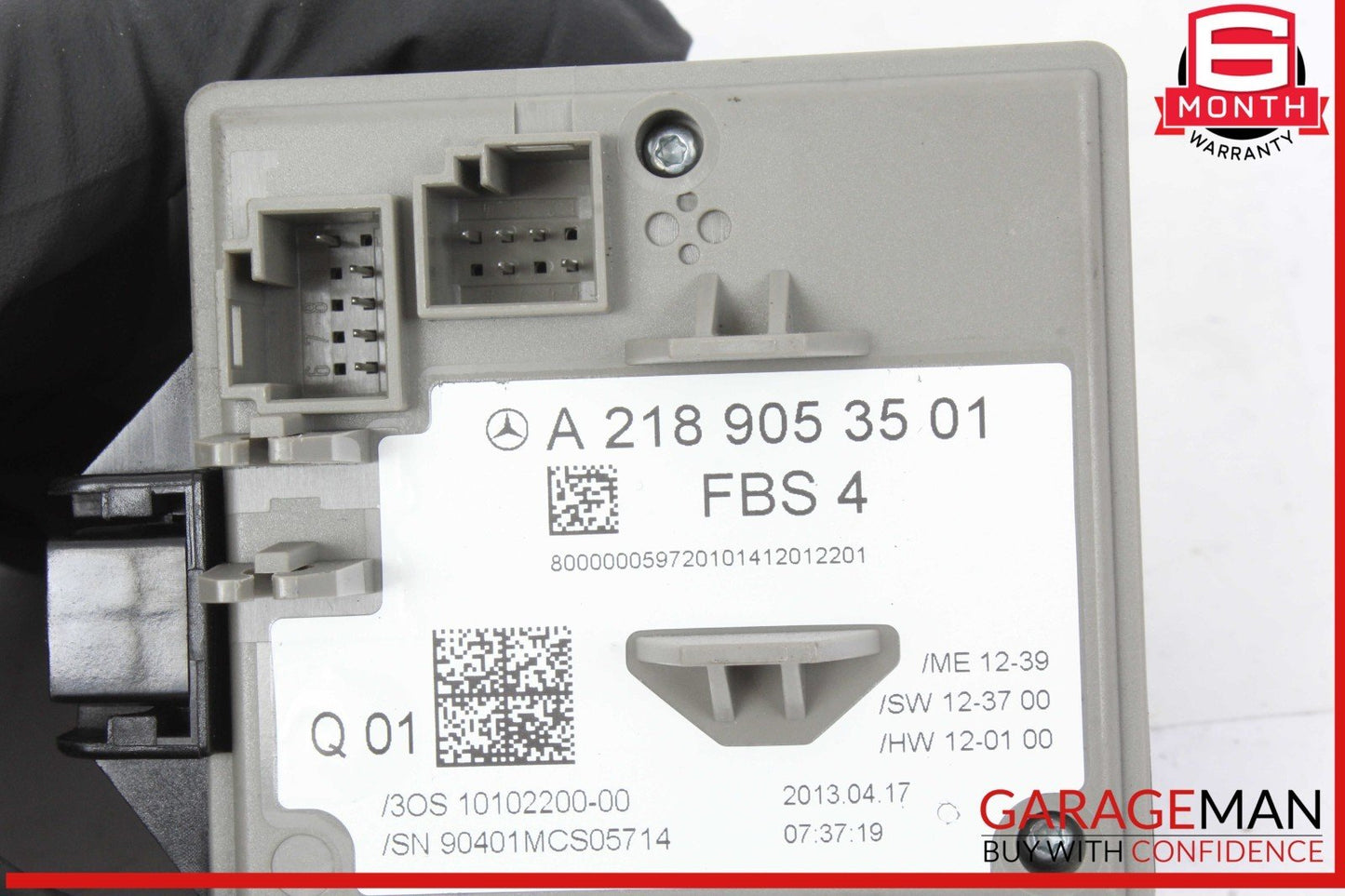 14-17 Mercedes W212 E350 E400 Ignition Switch Control Module 2189053501 OEM