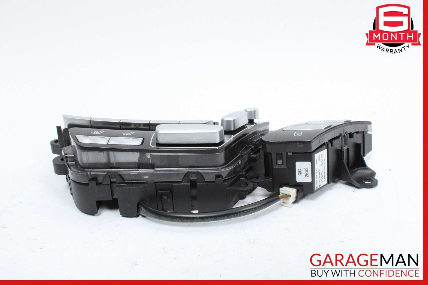 07-14 Mercedes CL600 S550 Front Right Seat Adjust Memory Control Switch Set of 2