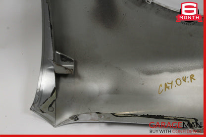 03-06 Porsche Cayenne 955 Front Right Passenger Side Wing Fender Panel Silver