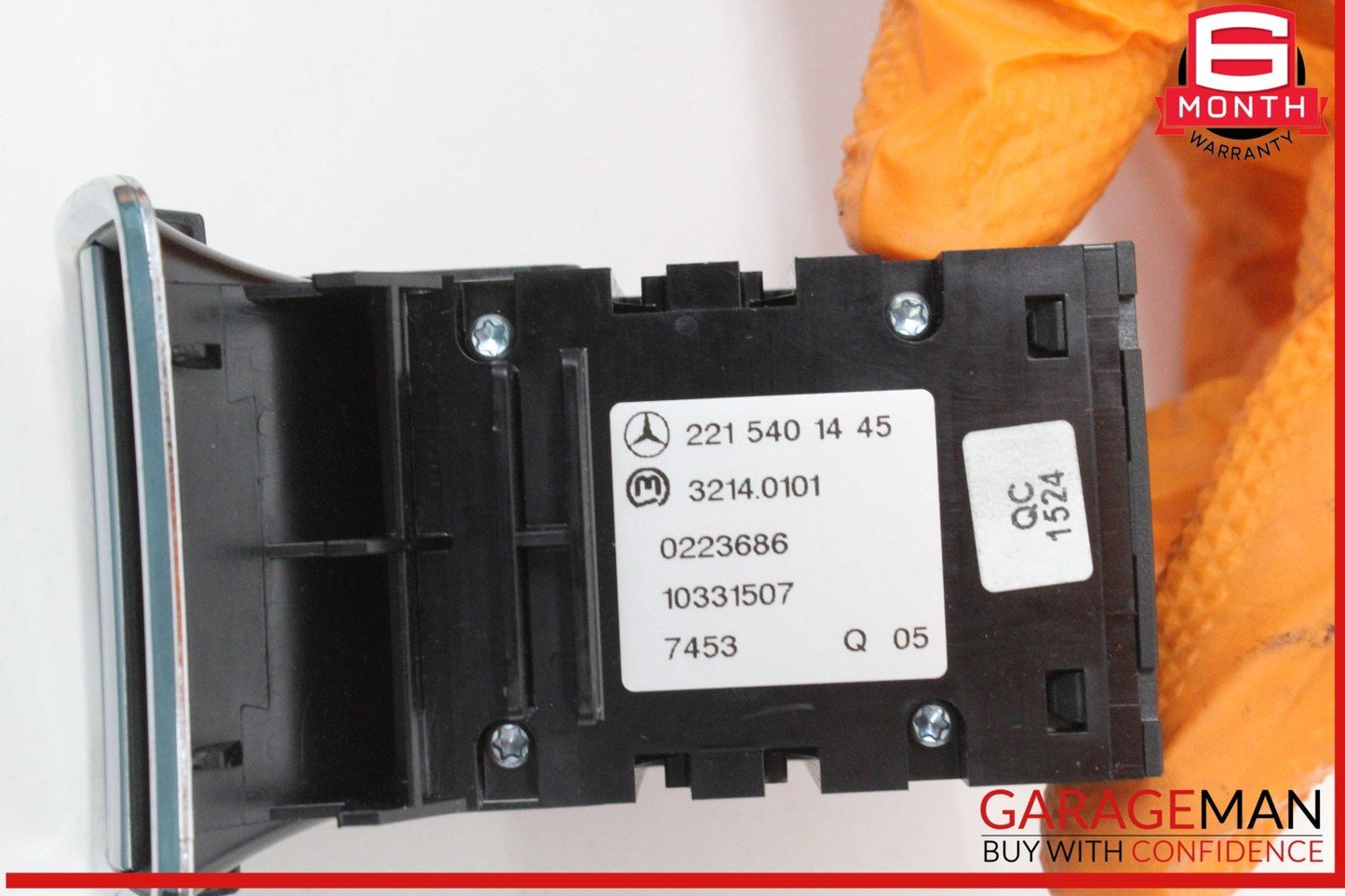 07-14 Mercedes W216 CL550 S400 Electronic Parking Button Switch 2215401445 OEM