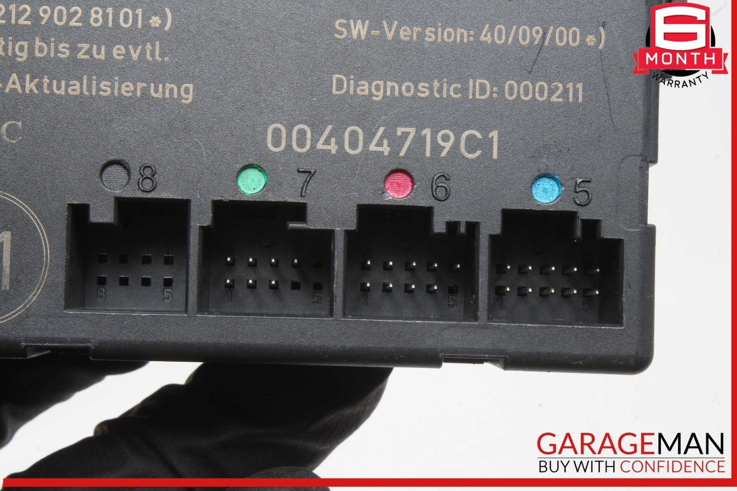 08-18 Mercedes W204 C250 E550 Front Right Passenger Side Door Control Module OEM