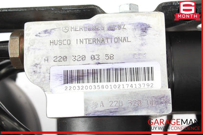 03-06 Mercedes R230 SL500 SL600 Rear Hydraulic Suspension Valve Block Assembly