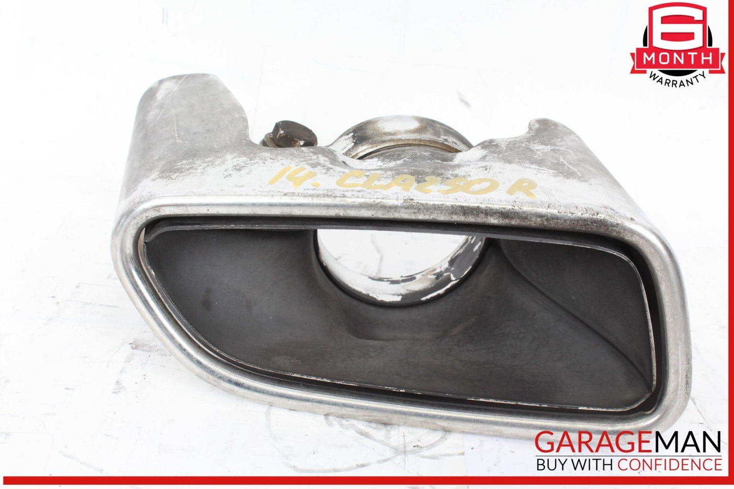 09-19 Mercedes W117 CLA250 Rear Bumper Exhaust Muffler Tips Set of 2 OEM