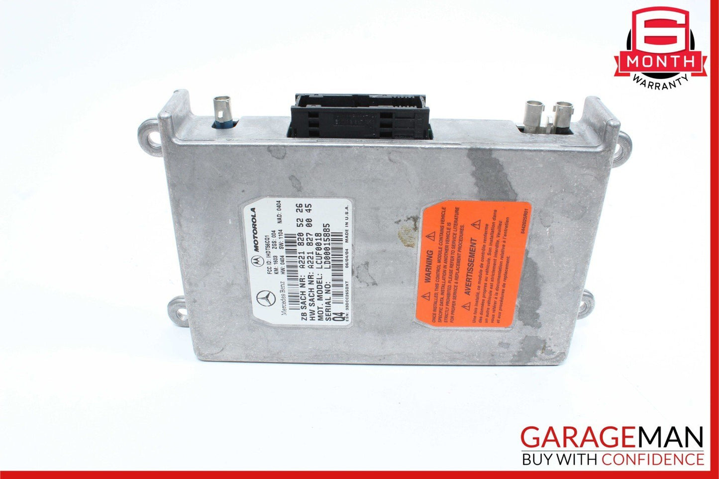 00-14 Mercedes W220 S55 AMG Voice Communication Control Module Unit OEM