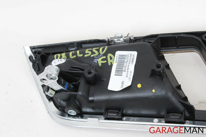 07-13 MERCEDES W216 CL550 FRONT RIGHT INTERIOR DOOR HANDLE TRIM OEM