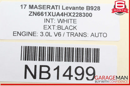 17-20 Maserati Levante Rear Right / Rear Left Side Camber Link Control Arm OEM