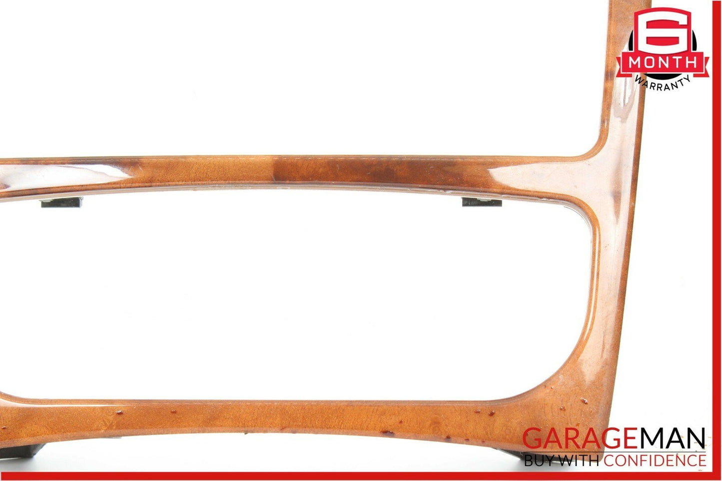 03-04 Mercedes W209 CLK55 AMG CLK500 Center Console Trim Cover Bezel Wood OEM