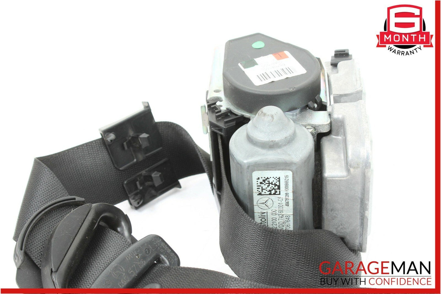 07-09 Mercedes W211 E350 E63 AMG Front Left Driver Seat Belt Retractor Black OEM