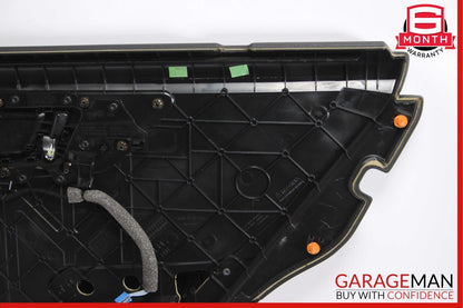 10-15 Mercedes X204 GLK250 GLK350 Rear Left Driver Interior Door Panel Black OEM