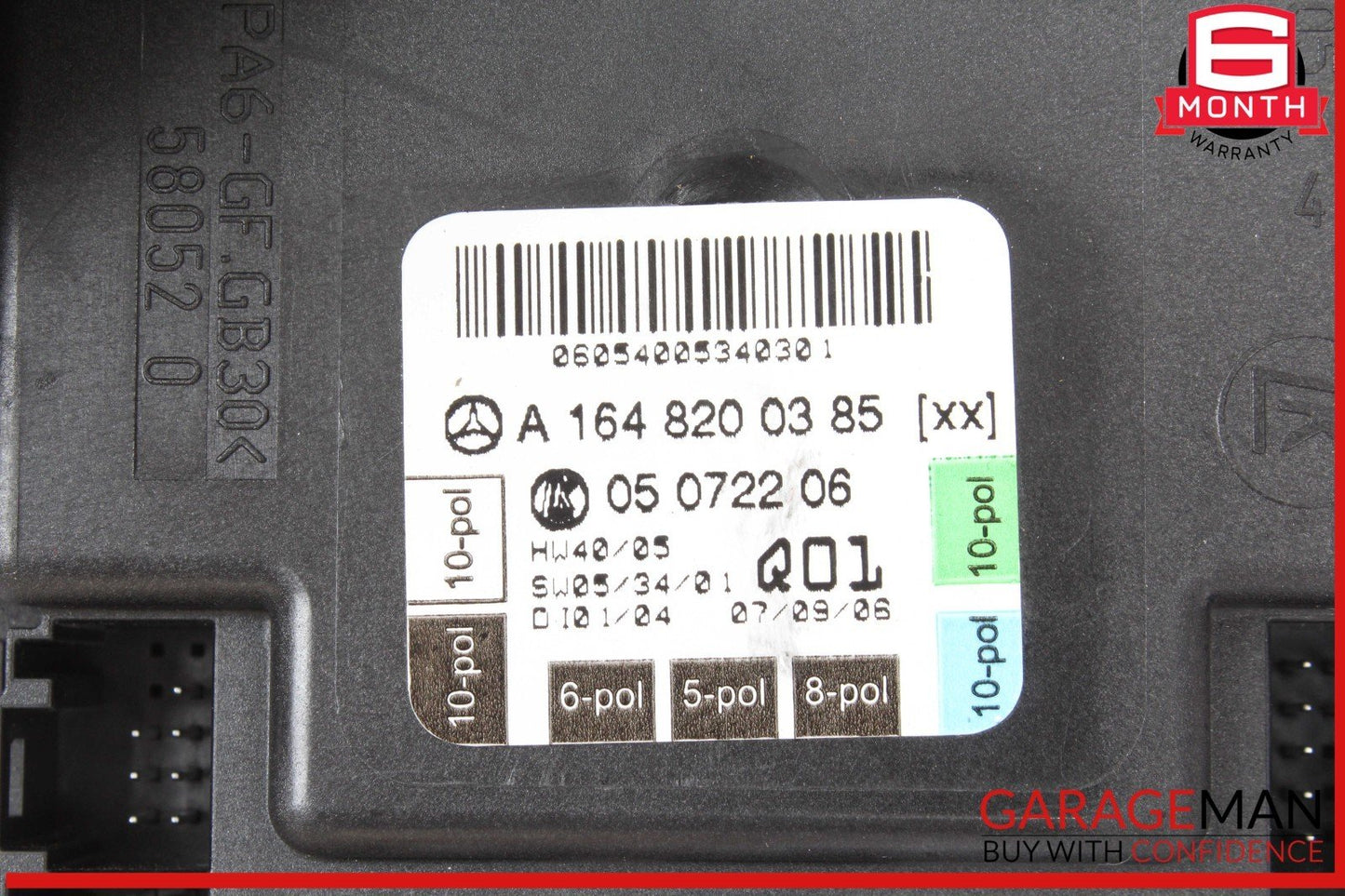 06-13 Mercedes W251 R500 R350 Front Left Side Door Control Module OEM