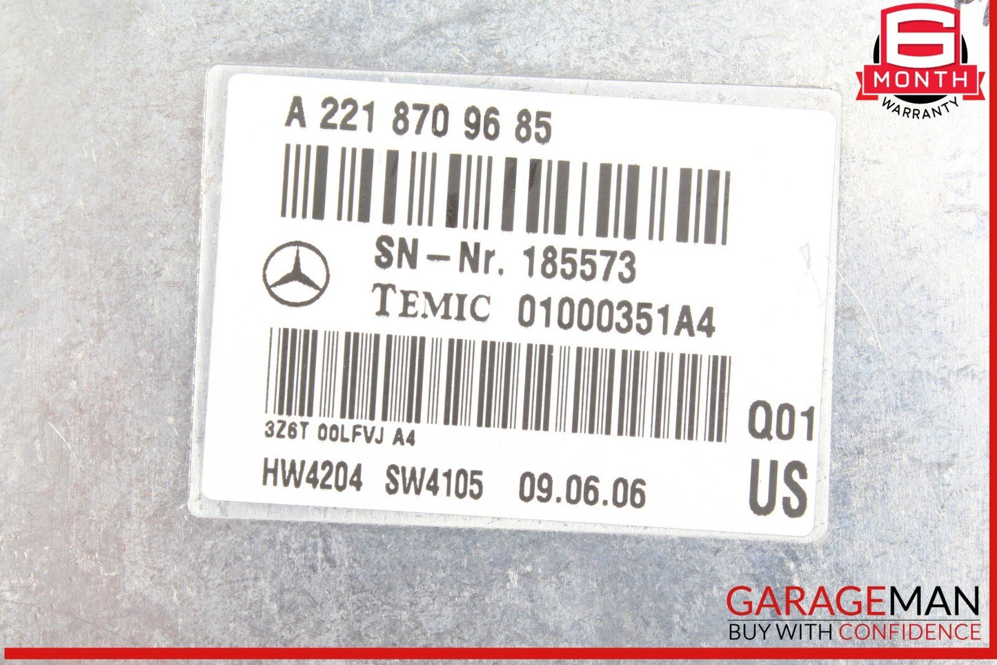 07-14 Mercedes W221 S550 CL550 Bluetooth Communication Module 2218709685 OEM