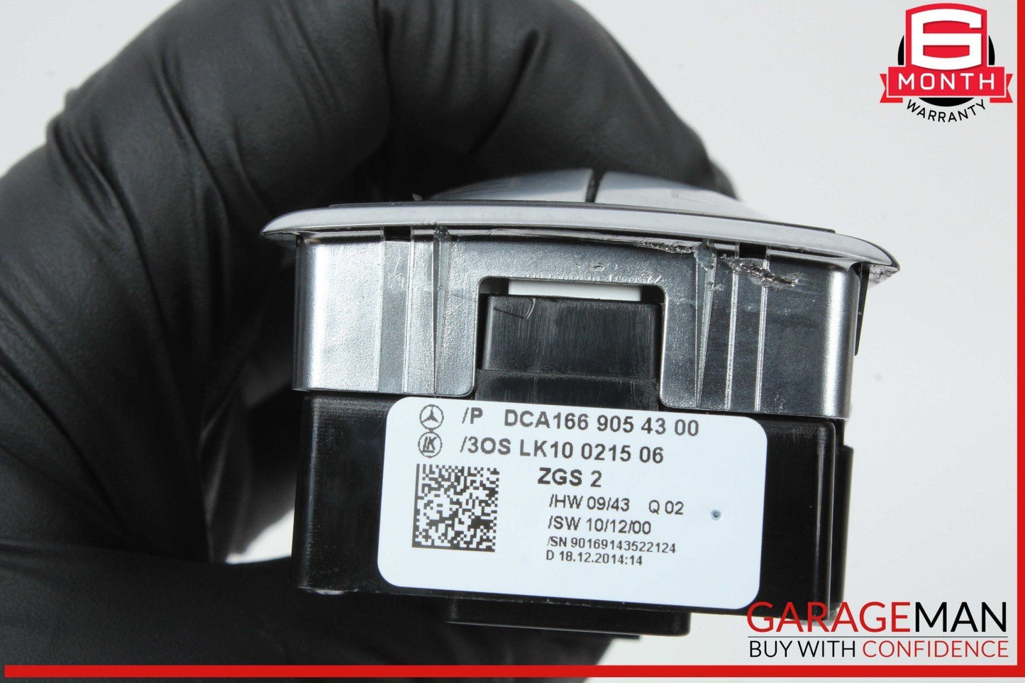 12-20 Mercedes W117 CLA250 GL450 ML350 Front Left Door Window Switch OEM