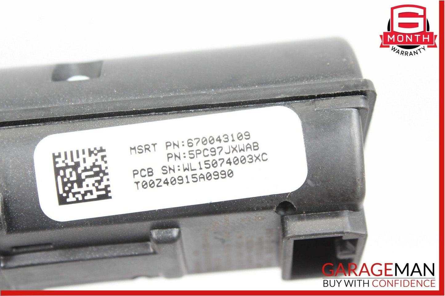 14-18 Maserati Quattroporte Dash Ignition Switch Button Engine Start Stop OEM