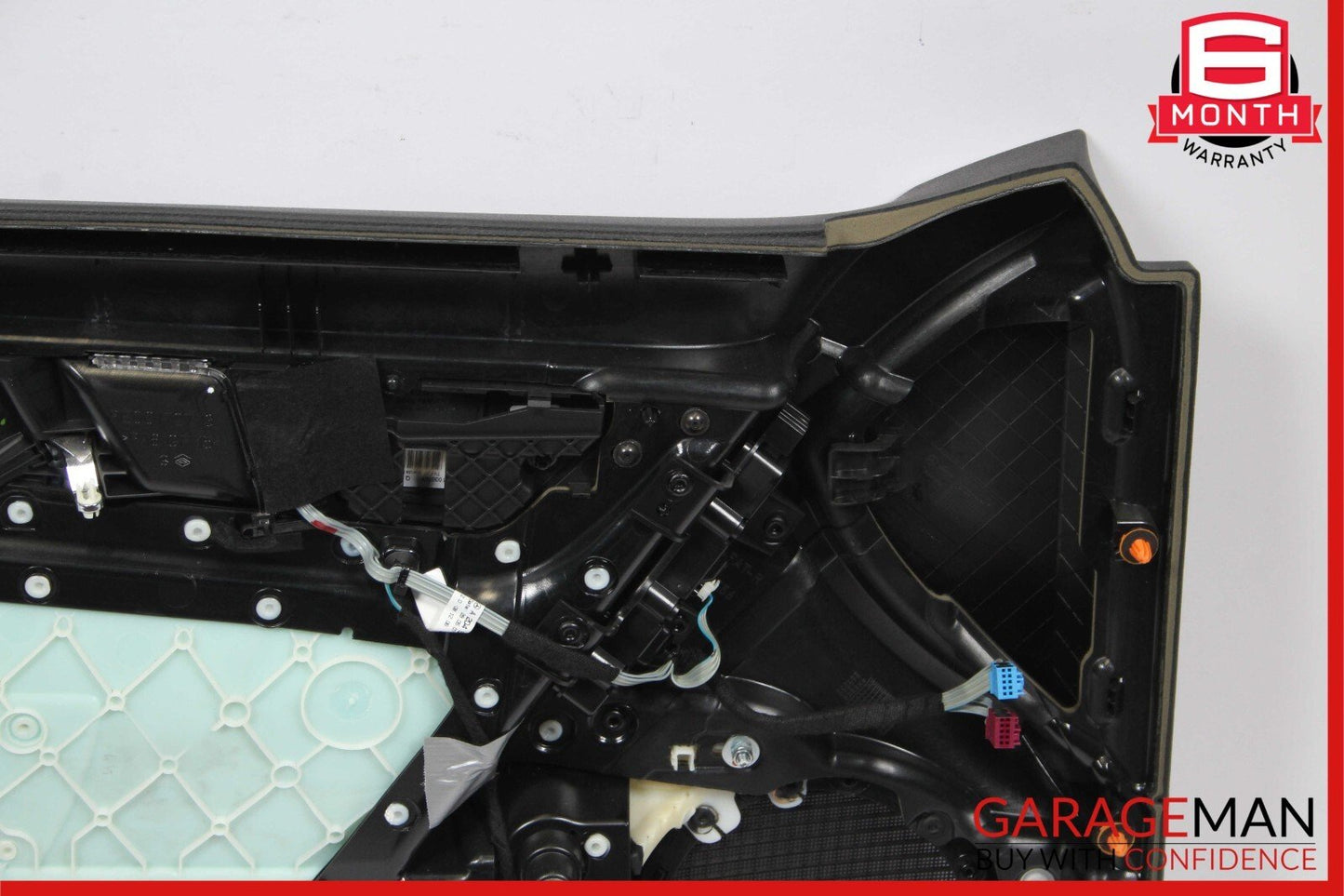 08-14 Mercedes W204 C350 Front Right Interior Door Panel Trim Assembly Black