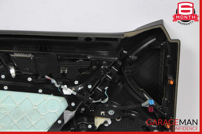 08-14 Mercedes W204 C350 Front Right Interior Door Panel Trim Assembly Black