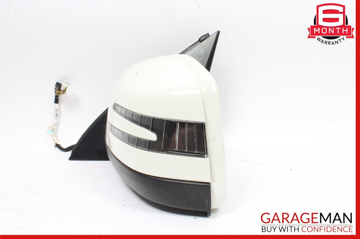 13-16 Mercedes X166 GL450 Front Left Side Mirror Glass Rear View w/ Blind Spot