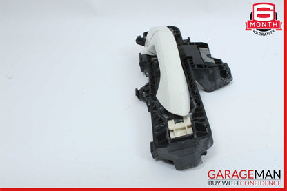 08-14 Mercedes X204 GLK350 Rear Left Side Exterior Door Handle White OEM