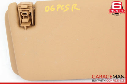 03-10 Porsche Cayenne S 955 957 Front Right Side Sunvisor Sun Visor Shade OEM
