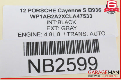 12 Porsche Cayenne S 958 Front Comfort Body Computer Control Module BCM OEM