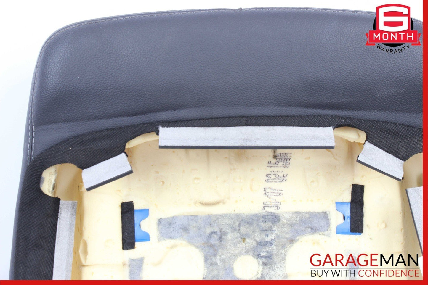 07-12 Mercedes X164 GL450 Front Right Side Top Upper Seat Cushion Cover Black