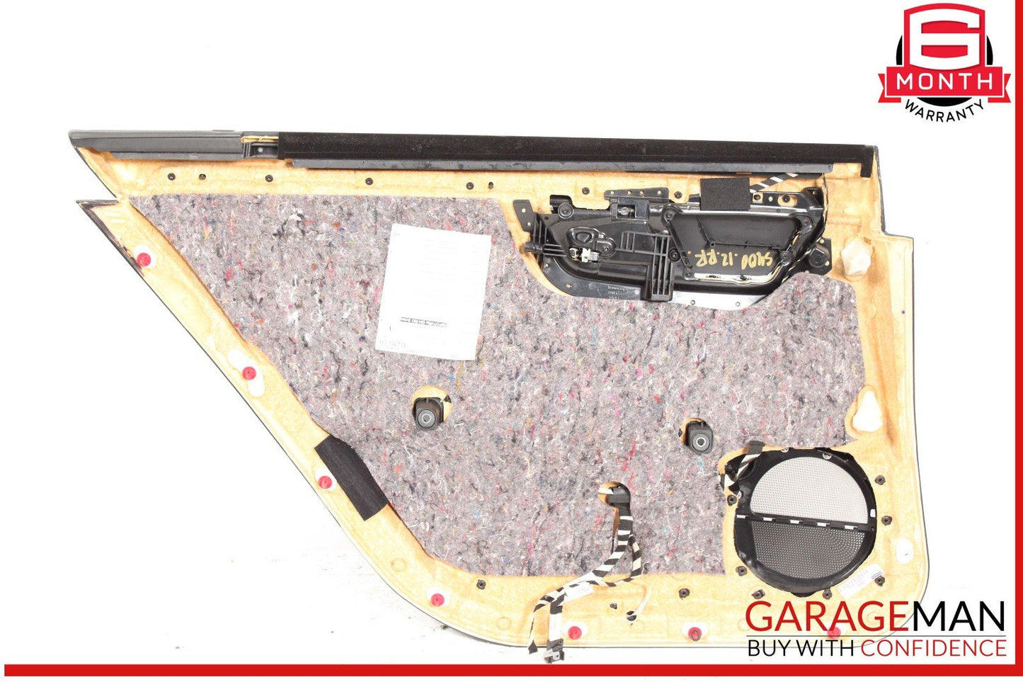 10-13 Mercedes W221 S400 S550 Rear Right Passenger Side Interior Door Panel OEM