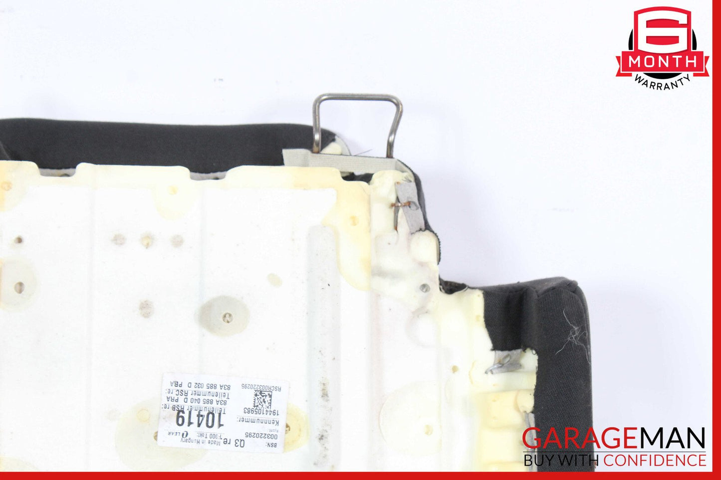 19-23 Audi Q3 Rear Right Side Lower Bottom Seat Cushion OEM