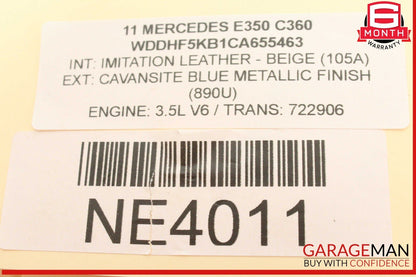 06-12 Mercedes W212 E350 C300 Engine Motor Water Pump Valve 2722000031 OEM
