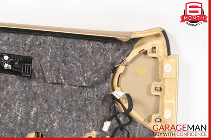 07-09 Mercedes W221 S450 S550 Front Right Passenger Interior Door Panel Brown