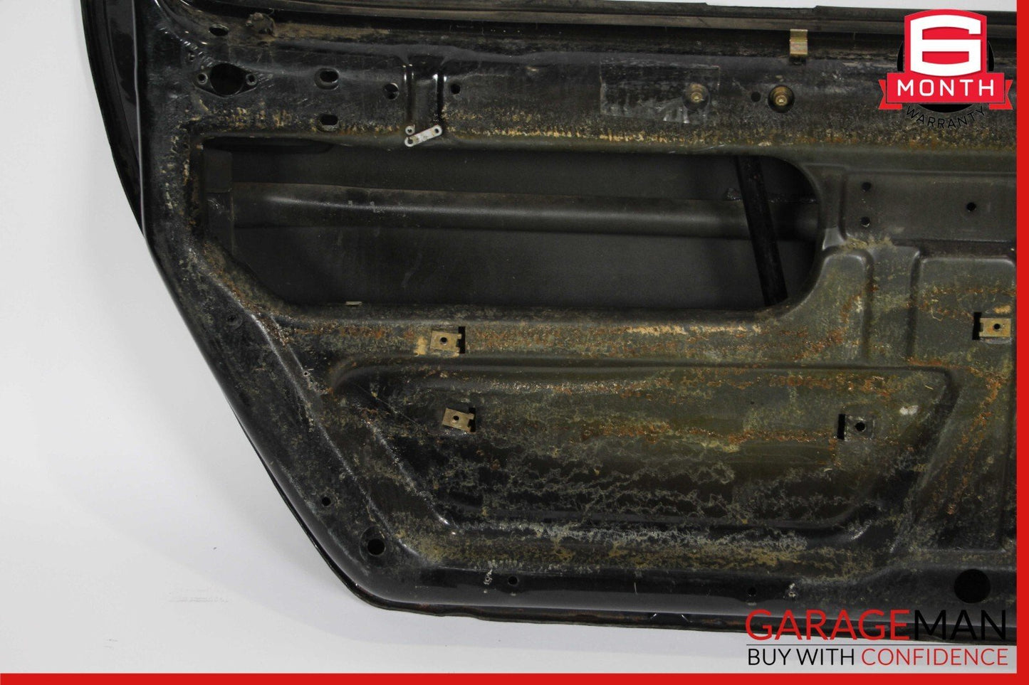 84-91 Porsche 928 Front Left Side Exterior Door Shell Panel Black OEM