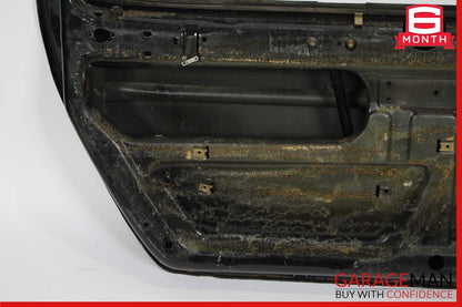 84-91 Porsche 928 Front Left Side Exterior Door Shell Panel Black OEM