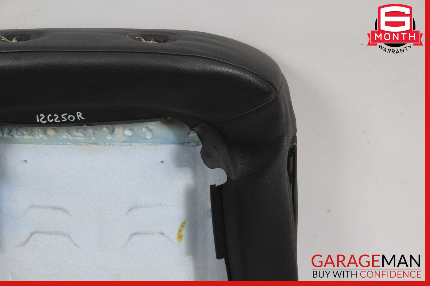 08-14 Mercedes W204 C250 Top Upper Seat Cushion Front Right Side Black OEM