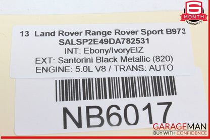 10-13 Land Rover Range Rover Sport Rear Right Side Door Lock Latch Actuator OEM