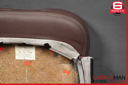 03-09 Mercedes W209 CLK320 Front Left Driver Top Upper Seat Cushion Brown