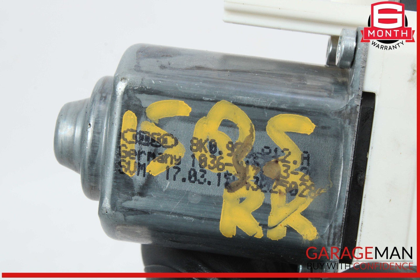09-17 Audi Q5 Rear Right Passenger Side Window Regulator Motor 8K0959812A OEM