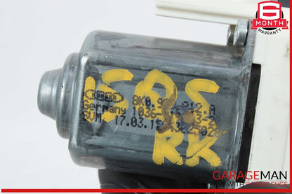 09-17 Audi Q5 Rear Right Passenger Side Window Regulator Motor 8K0959812A OEM
