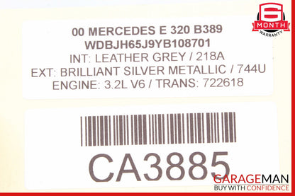 98-02 Mercedes W210 E320 Voice Command Control Module 2208200535 OEM