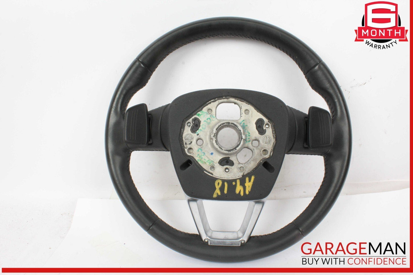 17-19 Audi A4 Allroad Front Left Driver Side Steering Wheel w/ Paddle Shifters