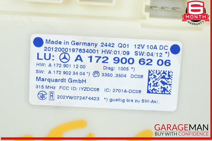 10-15 Mercedes W204 C250 CGI C300 Keyless Go Entry Control Module 1729006206 OEM