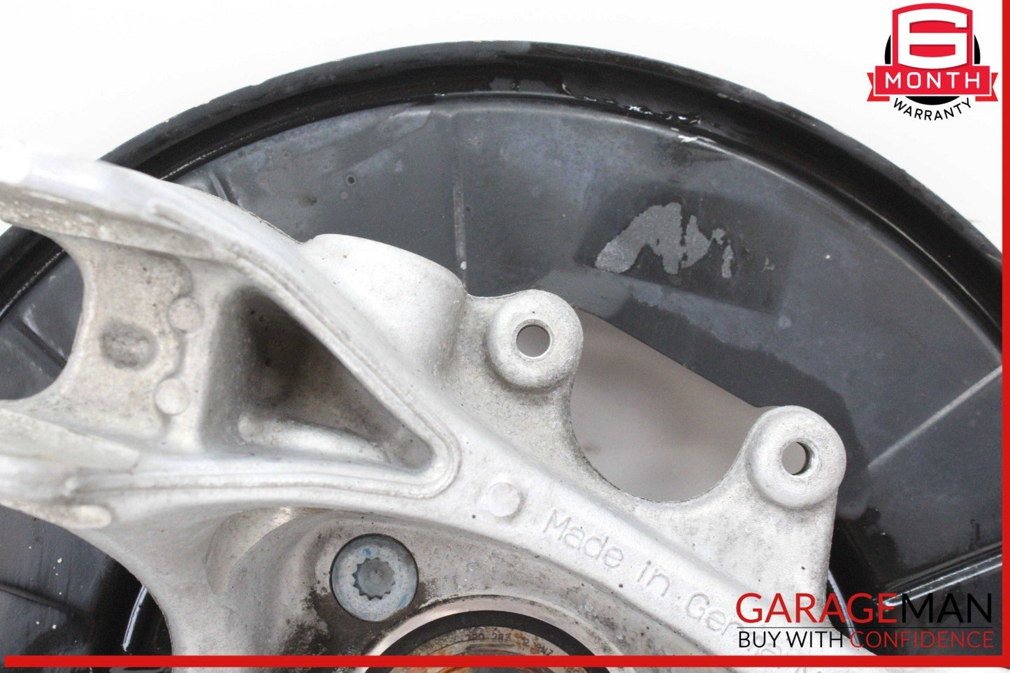 11-14 Porsche Cayenne 958 AWD Rear Left Side Spindle Knuckle Wheel Hub OEM