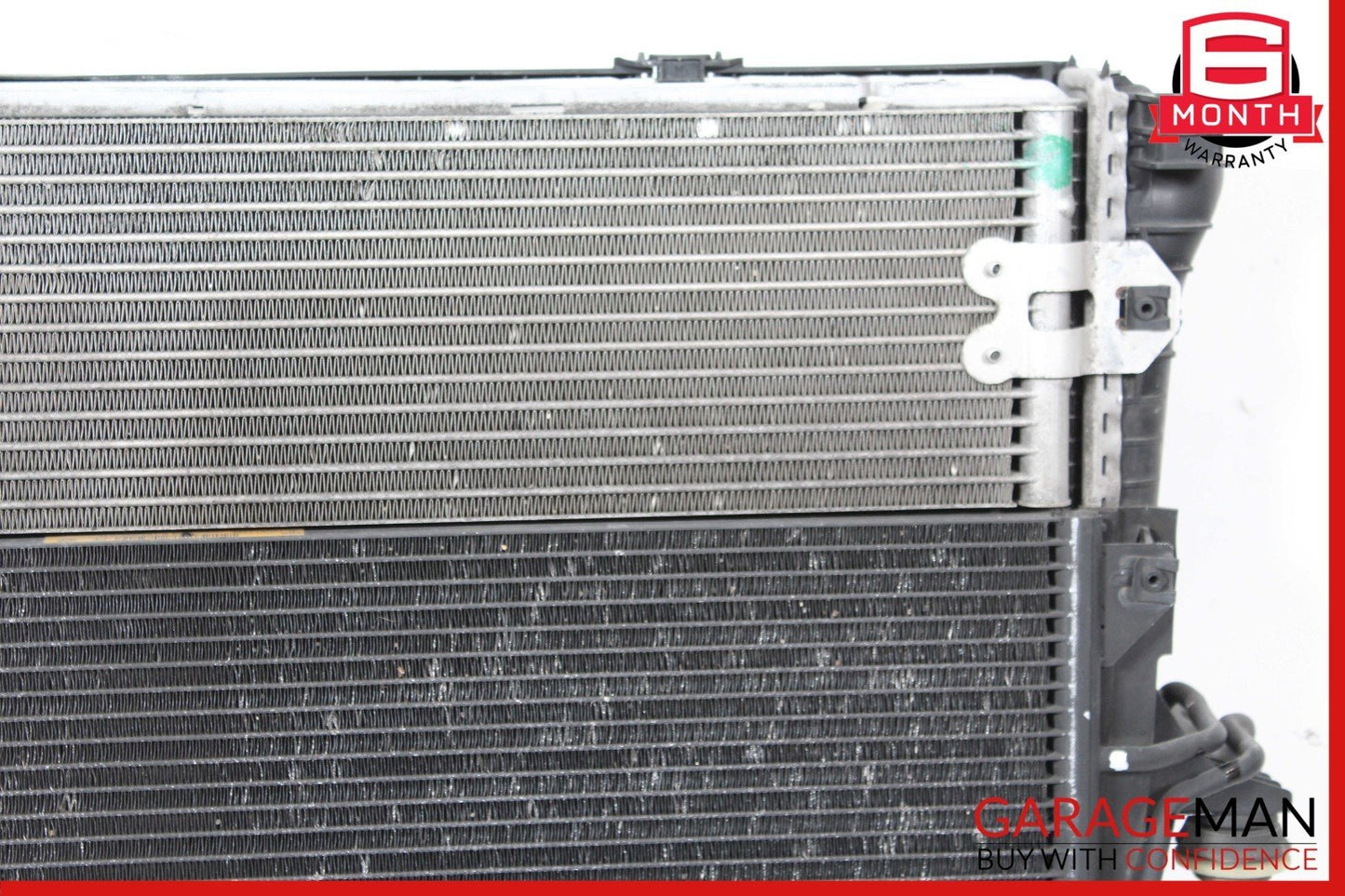 03-10 Porsche Cayenne 955 957 Engine Motor Cooling Radiator AC Condenser Assy