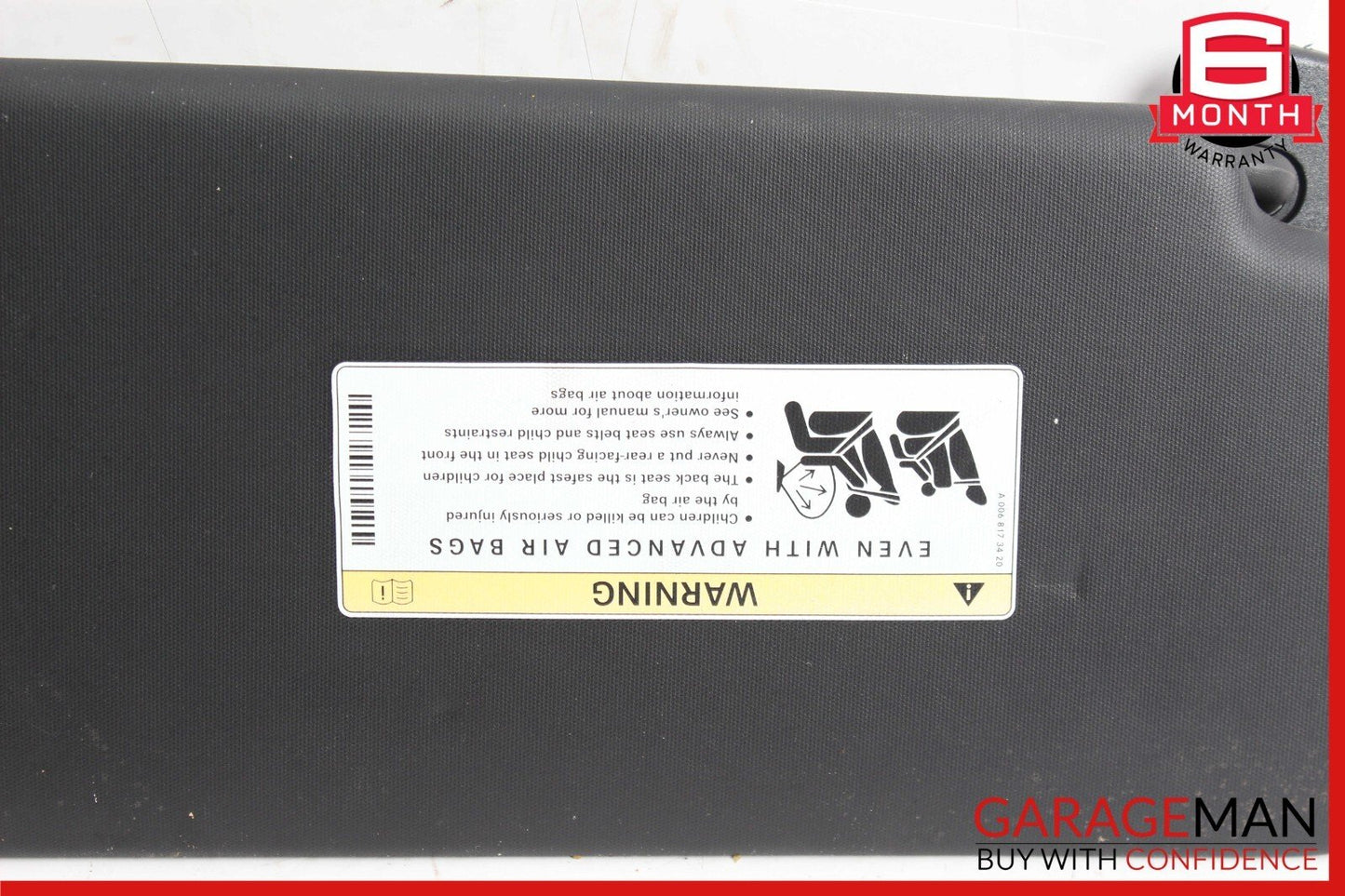 15-21 Mercedes W205 C350e C300 Front Left Sunvisor Sun Visor Shade Cover OEM