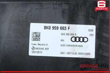12-18 Audi A7 S7 A6 S6 Voltage Stabilizer Control Module Unit 8K0959663F OEM