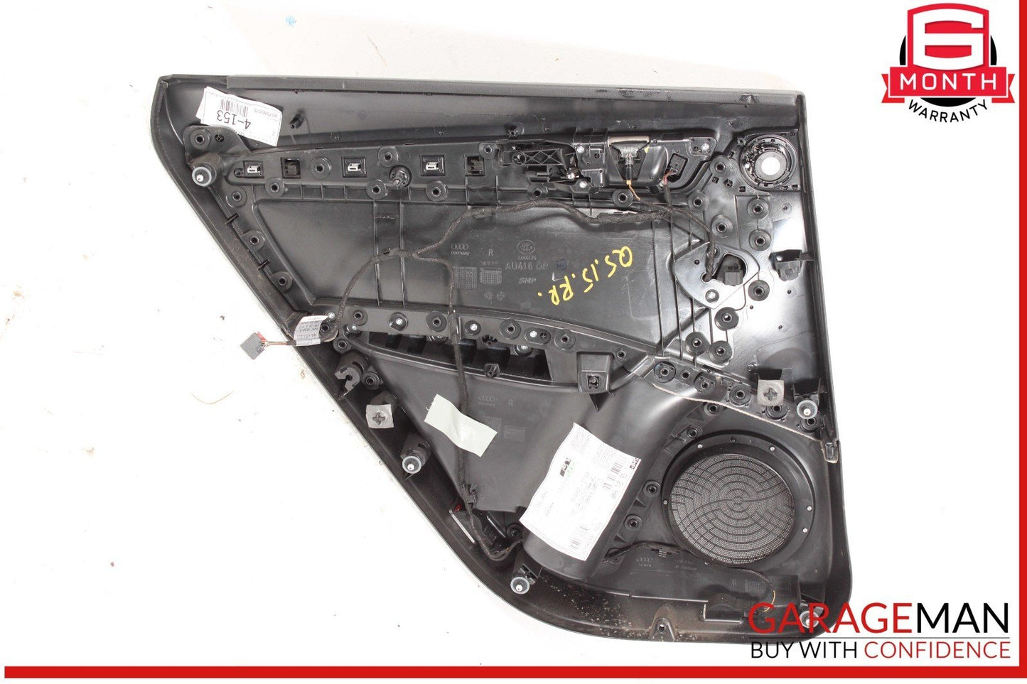 13-17 Audi Q5 SQ5 Rear Right Passenger Side Interior Door Panel OEM